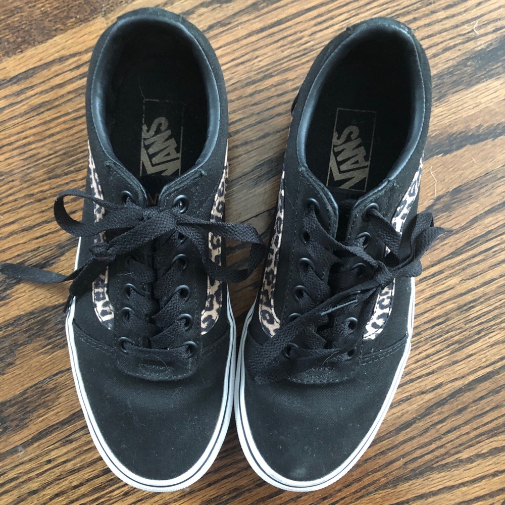 Vans leopard stripe